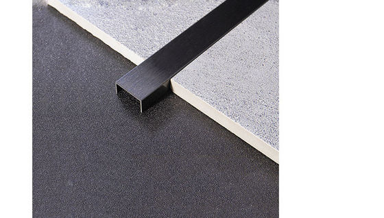 お買い得 装飾用ステンレスステールタイルトリム 12mm PVDステンレスステールUトリム オンライン