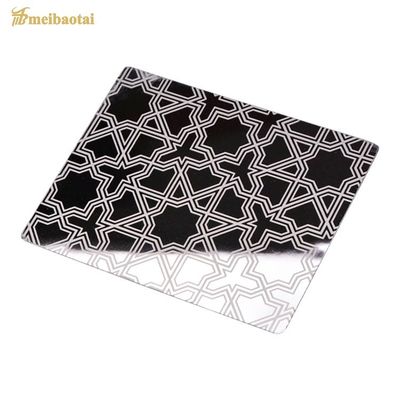 スーパーミラー仕上げ 304ステンレス鋼 彫刻板 1219x2438mm 装飾用