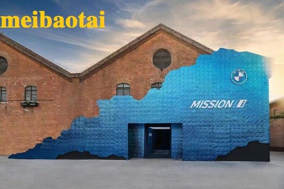 お買い得 不規則な青海原のさざ波のステンレス鋼 シートの装飾のオフィスの毛の美容院 オンライン