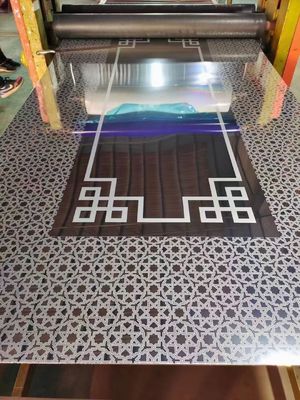 良い値段 平らな形 304ステンレス鋼板 0.95mm 厚さ 装飾式エレベーターリフトプレート オンライン