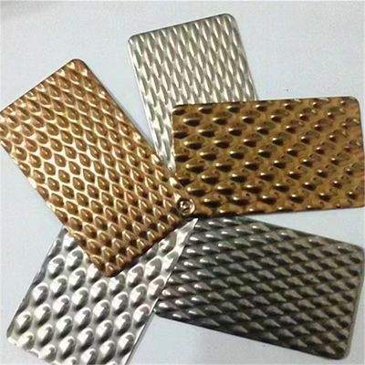 3D 壁 304 ステンレス鋼板 鏡面とASTM標準