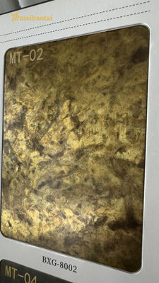 お買い得 SS201 304 0.8MM イミテーション 青銅 ステンレス鋼板 装飾 ホテルプレート オンライン