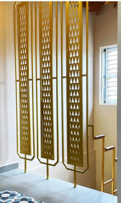 お買い得 ホテルと家庭装飾 ステンレス スチール ルーム ディバイダー ローズゴールド ブロンズとゴールド カラー サイズとパターンが可 オンライン