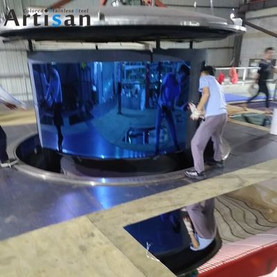 お買い得 ASTM標準ブルーミラーステンレス鋼板PVDパネル オンライン