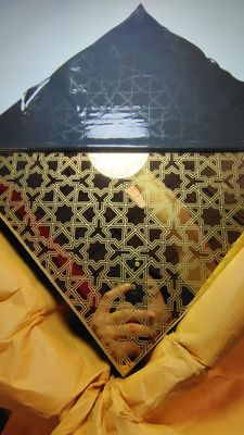 金ミラー仕上げエッチングステンレス鋼板 厚さ1.0mm 1219x2438mm 装飾プレート