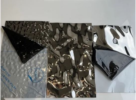 お買い得 インテリアデザイン用大型水面模様ステンレス鋼板 オンライン
