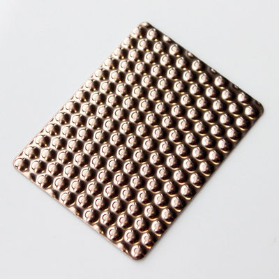 良い値段 ローズゴールド ステンレスシールシート 金属の装飾シート オンライン