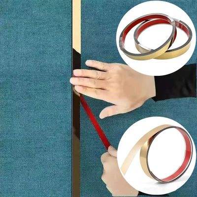 お買い得 メタル・ステンレス・スティール・タイル・トリム・フラット・テープ オンライン