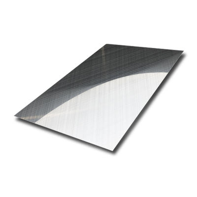 お買い得 建築装飾用クロスブラッシュ304グレードヘアラインステンレス鋼板 1219x2438mm オンライン