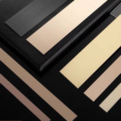 Popular Color Design Stainless Steel Tile Trim Adhesive Roll