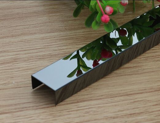 Manufacturer U Profile 304 Stainless Steel U Tile Trim Interior U Shape