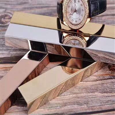 鏡面仕上げのカスタムサイズ304ステンレス鋼U字型タイルトリム