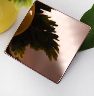 豪華な PVD カラーコーティングステンレスシート 現代のインテリア装飾