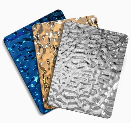 3D ミラー ウォーター ロープ ステンレス スチール パネル ホテル プロジェクト