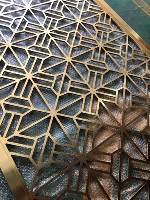 お買い得 利用できる旧式な真鍮のステンレス鋼部屋ディバイダーの壁のディバイダーODM オンライン