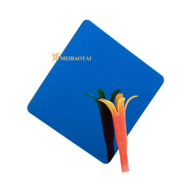 良い値段 ミラーの終わりはステンレス鋼 シート0.65mmの厚さを着色した オンライン