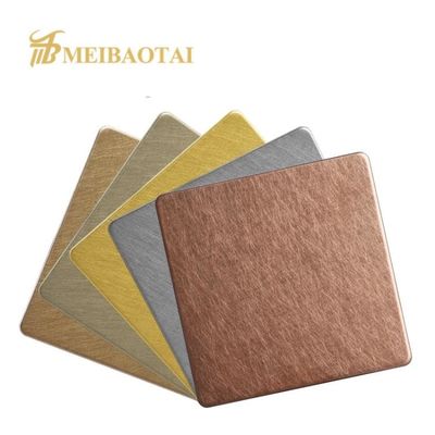 お買い得 装飾的なステンレス鋼の薄板金3mm 304の等級のViberationの技術 オンライン