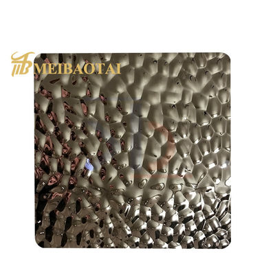 0.55mm 厚さ ミラー/エムボス式 304 ステンレス スチール メタルプレートと装飾用ステンレス スチールシート