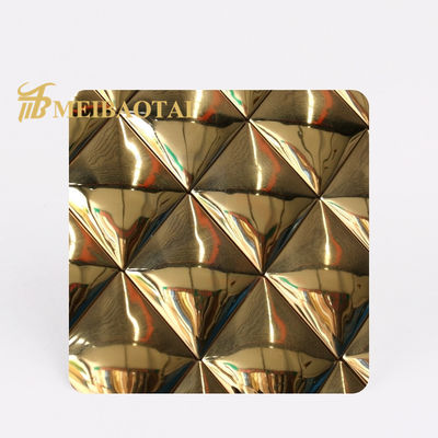 お買い得 SS304 201金ミラーはステンレス鋼色シートの装飾の壁を浮彫りにした オンライン