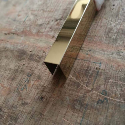 お買い得 Uスロット装飾的なステンレス鋼のタイルは201を304枚のミラー色の終わり整える オンライン