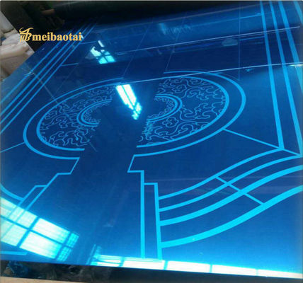 良い値段 ミラーの腐食のエレベーターの装飾的なステンレス鋼 シートはAISIの標準を着色した オンライン