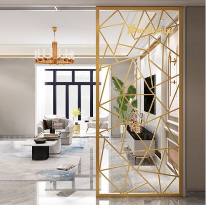 良い値段 レーザーはステンレス鋼の壁のディバイダーPVDを塗ったHV230硬度に切った オンライン