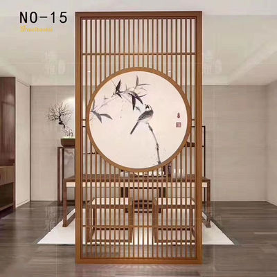 お買い得 PVD 色ステンレス スチール ルーム チェッカー型 ディバイダー ホテルの装飾 オンライン