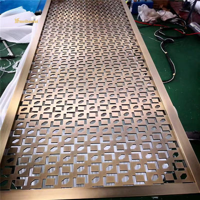 お買い得 PVD ゴールド ブラック ステンレス スチール アルミ 部屋 隔壁 カスタム サイズ オンライン