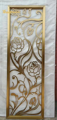 お買い得 ゴールドミラーステンレスステールルームディバイダー 0.3-3.0mm厚さ オンライン