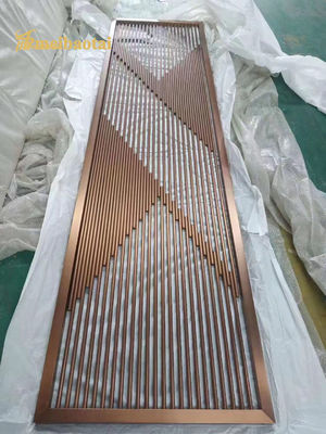 お買い得 カスタマイズ可能なサイズ ステンレス鋼 ホテル 室内 飾り付け 区画 201 304 オンライン