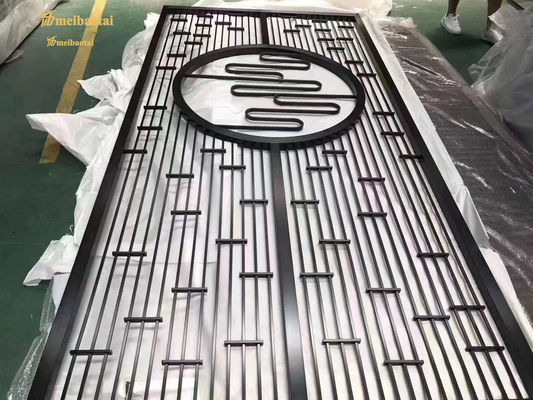 お買い得 ブラウン色 カスタマイズされたサイズ 人気 メタルルームディバイダー オンライン