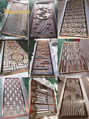 お買い得 SS201 304 ステンレスステール 部屋の隔壁 壁の装飾 オンライン