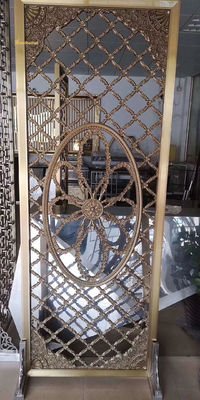 お買い得 ミラーヘアライン ステンレス・スチール・ルーム・ディバイダー ミール・エッジ サイズをカスタマイズできる オンライン