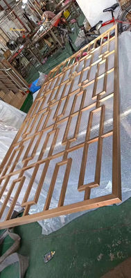 お買い得 201 304金ミラー色のステンレス鋼部屋ディバイダーのカスタマイズ可能なサイズ オンライン