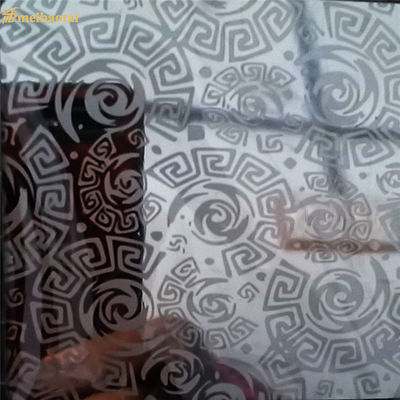 お買い得 ASTMの標準は装飾的なステンレス鋼 シート4X10のフィートをエッチングした オンライン