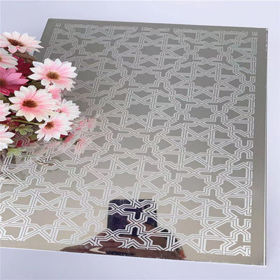 磨いた仕上げ 1.15mm 厚さのDIN標準 304ステンレス鋼で刻まれたシート