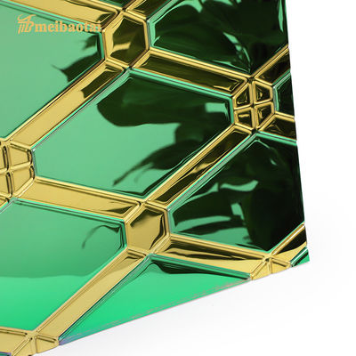 お買い得 浮彫りにされた押されたステンレス鋼は3048mmの長さSS304材料を広げる オンライン