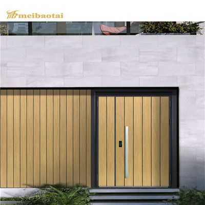 お買い得 模造木製の穀物の装飾的なステンレス製の積層物は4X8FT切り開かれた端を広げる オンライン