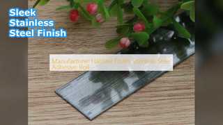 ヘアラインステンレス粘着ロール